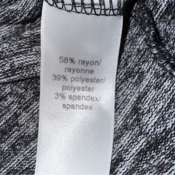 WOMENS MAURICES MEDIUM CROSSOVER COWL NECK SWEATER BLACK/WHITE - Picture 6 of 6